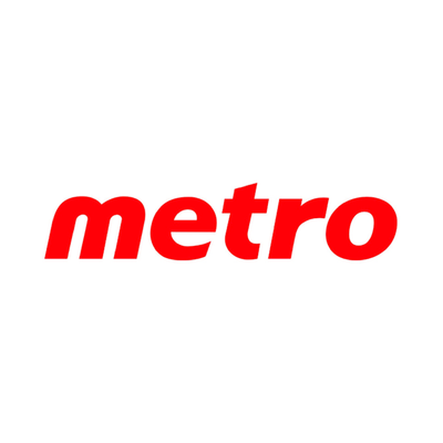 Logo de l'enseigne Metro