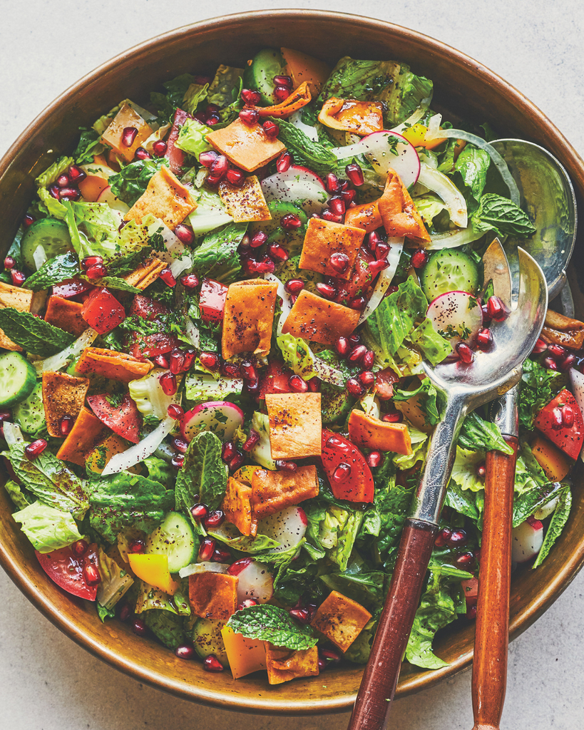 Recette Salade fattoush | Les Filles Fattoush
