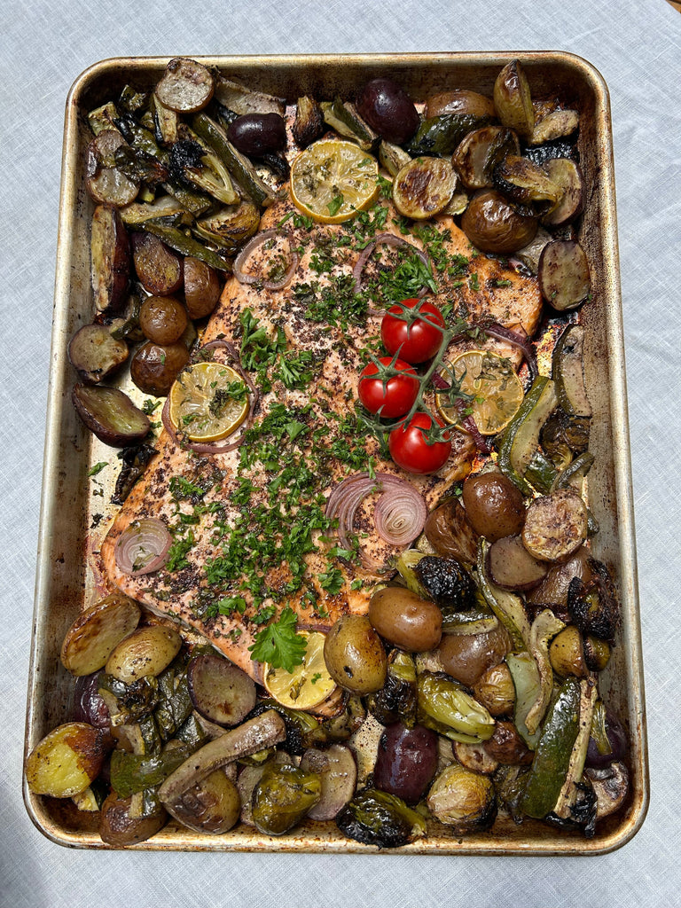 Sumac Salmon | Les Filles Fattoush