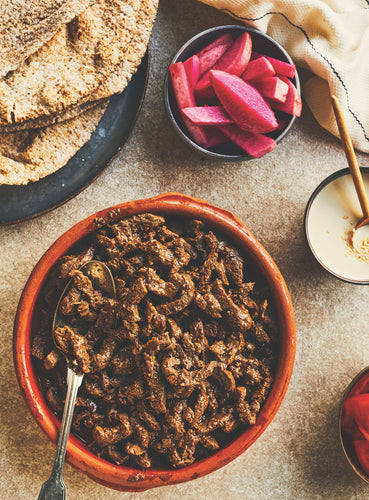 Shawarma (bœuf mariné) | Les Filles Fattoush