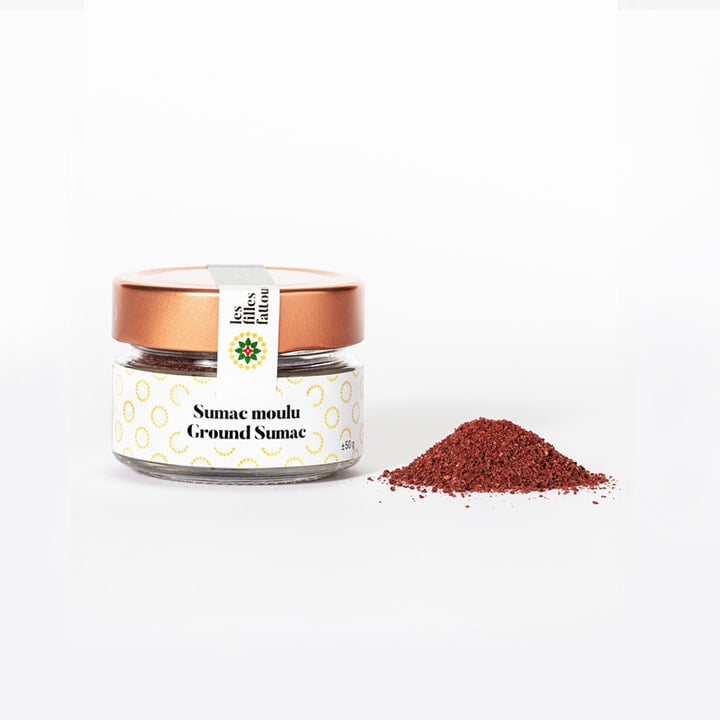 Emballage de sumac de la marque Les filles fattoush